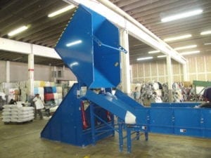 Container Dumper and Conveyor