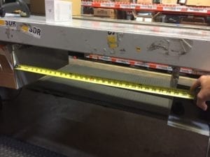 Conveyor measurement