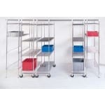 Wire Mobile Shelving