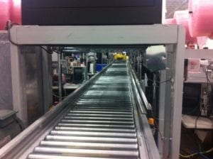 Mouser Electronics conveyor