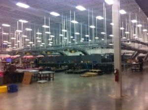 Mouser Electronics warehouse