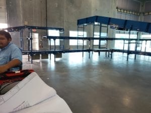 RTIC warehouse conveyor