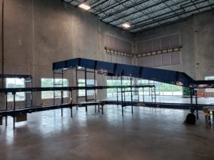 RTIC warehouse conveyor