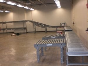 TCCD warehouse conveyor