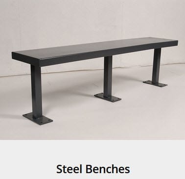 WireCrafters Steel Bench